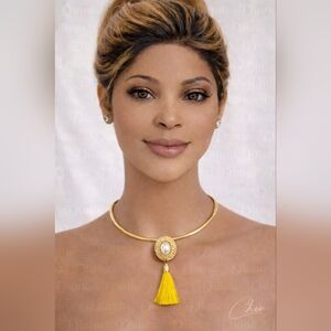 ❤️❤️3pcs Beautiful choker necklace pearl pendant drop